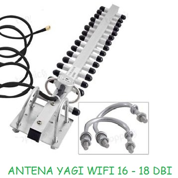 ANTENA YAGI 16DBI-18DBI RP-SMA WiFi direccional Conector RP-SMA Ganancia 16DBI 18DBI 50 Ohms router mejorar señal inalambrica